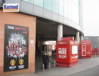 Մանչեսթեր Յունայթեդի  “Old Trafford” և “Camp Nou” մարզադաշտի տոմսերի կրպակներն ու խցիկներ